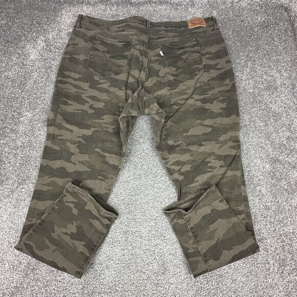 Levis 311 Shaping Skinny Jeans Womens 22 Straight Leg Camo Pants - Picture 7 of 8
